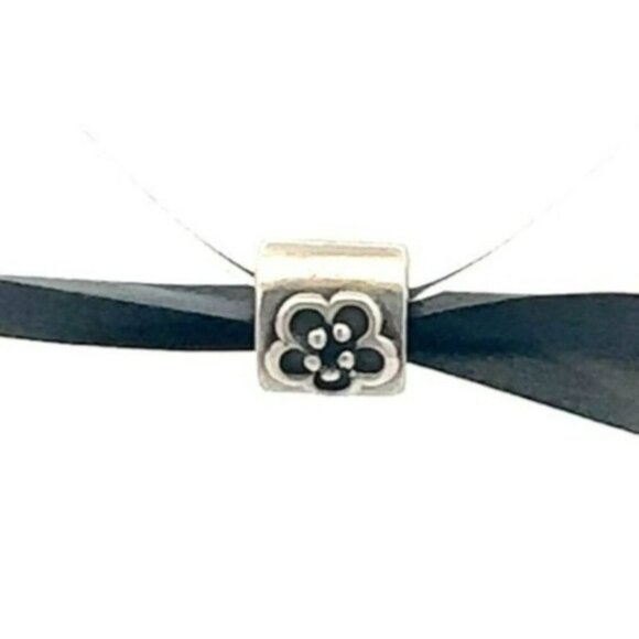 Authentic Pandora 790187 Daisy Flower Power Sterling Silver Charm Bead! 70 - Picture 1 of 9